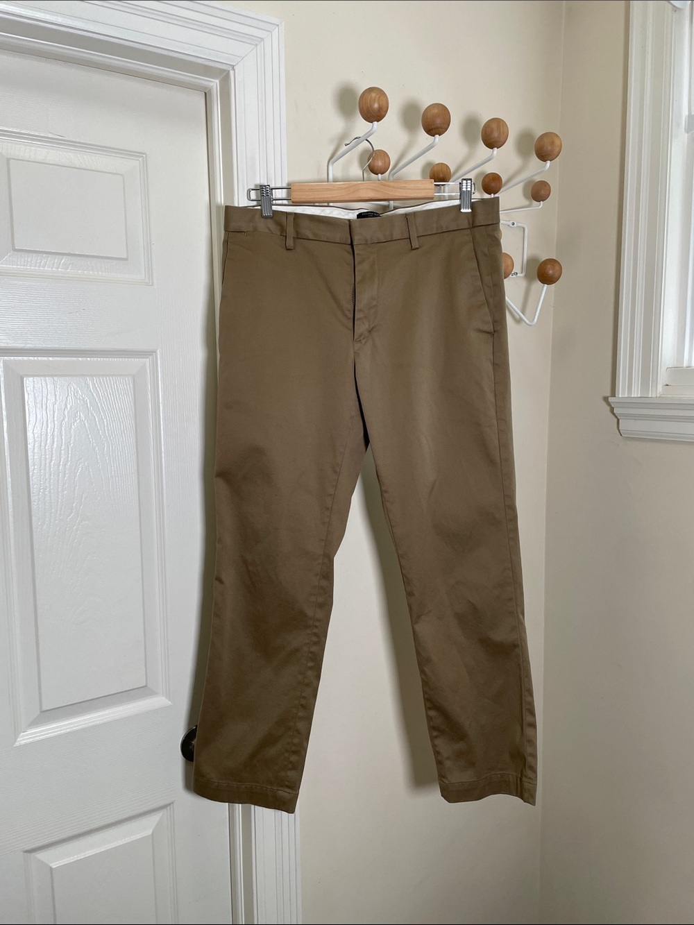 Banana Republic Aiden Slim Fit Preppy Pants - Brown - 33x30
